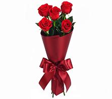 Букет 5 Красных роз Эдлесс Лав в Отрадное