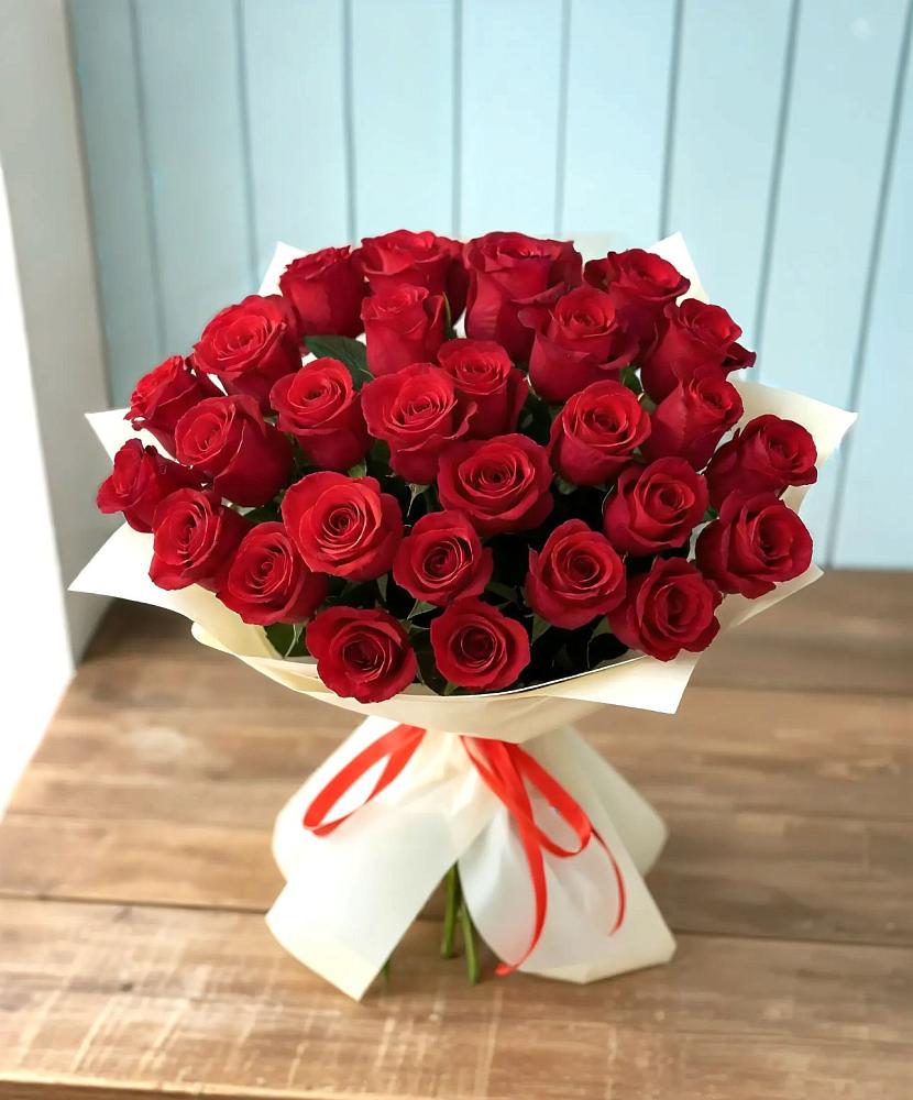 Букет 29 Красных роз в Отрадное
