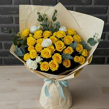 Букет цветов из:  Розы #REPLACE_PRED# Отрадное