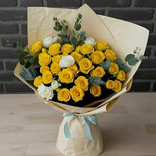 Букет цветов из:  Розы в Отрадное