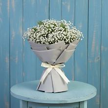 Букет цветов из:  Гипсофила в Отрадное