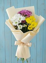 Букет цветов из:  Хризантемы #REPLACE_PRED# Отрадное