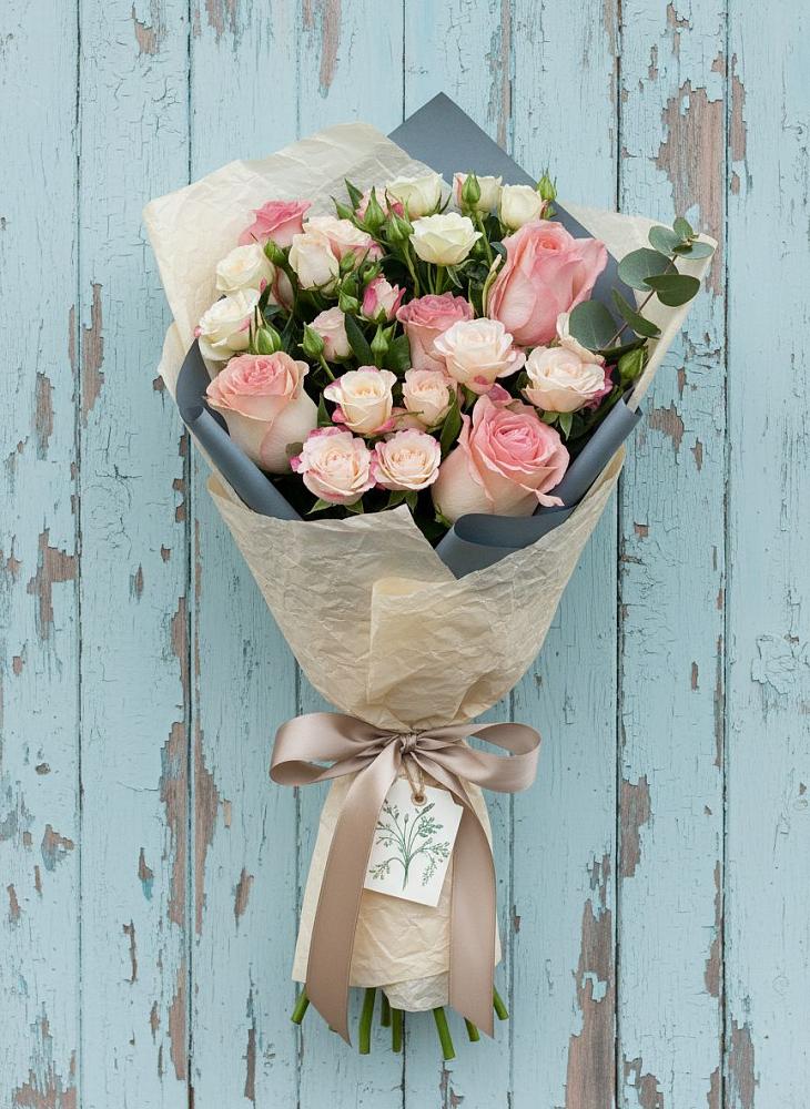 Букет цветов из: Розы в Отрадное