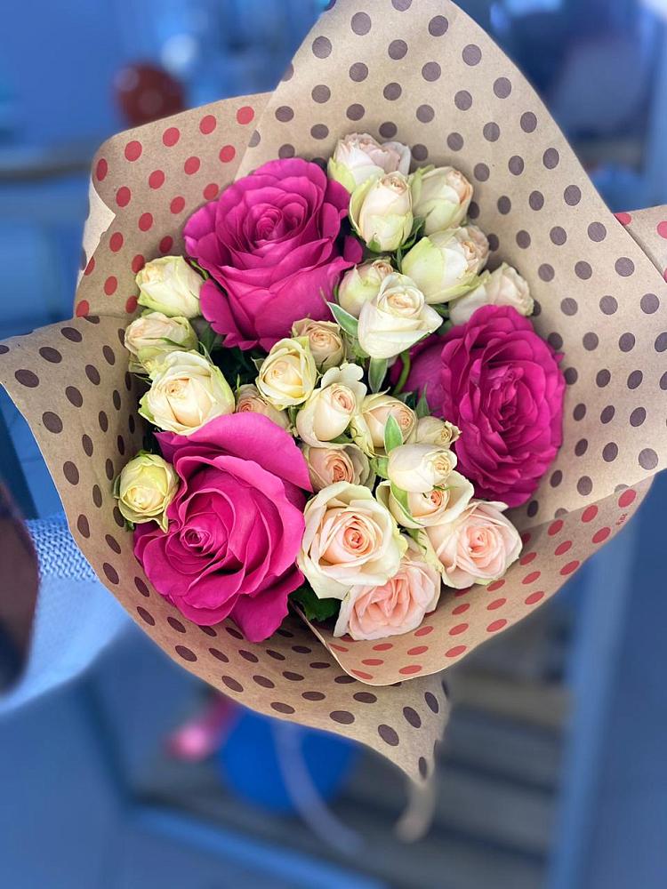 Букет цветов из: Розы в Отрадное