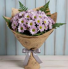 Букет цветов из:  Хризантемы #REPLACE_PRED# Отрадное