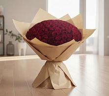 Букет 101 Красная роза #REPLACE_PRED# Отрадное