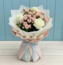 Букет цветов из:  Розы в Отрадное