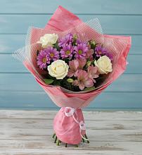 Букет цветов из:  Герберы в Отрадное