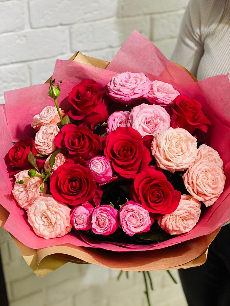 Букет цветов из: Розы в Отрадное