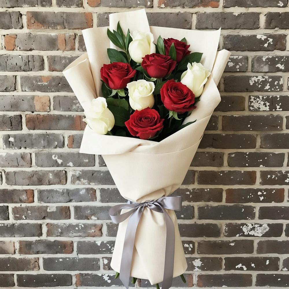 Букет цветов из: Розы в Отрадное