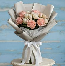 Букет цветов из:  Розы #REPLACE_PRED# Отрадное