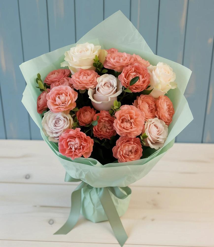 Букет цветов из: Розы в Отрадное