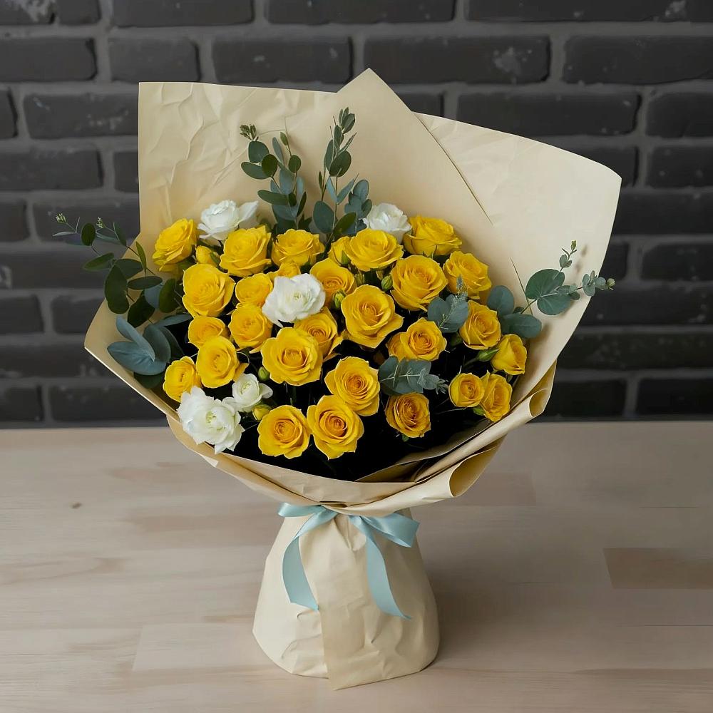 Букет цветов из: Розы в Отрадное