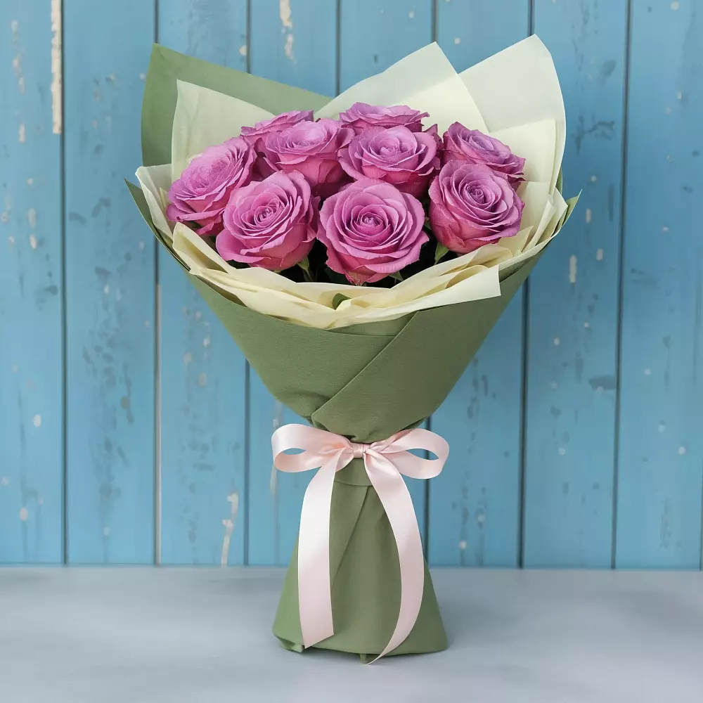 Букет Розы Фёрст Леди в Отрадное