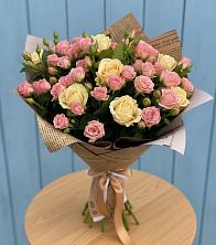 Букет цветов из:  Розы в Отрадное