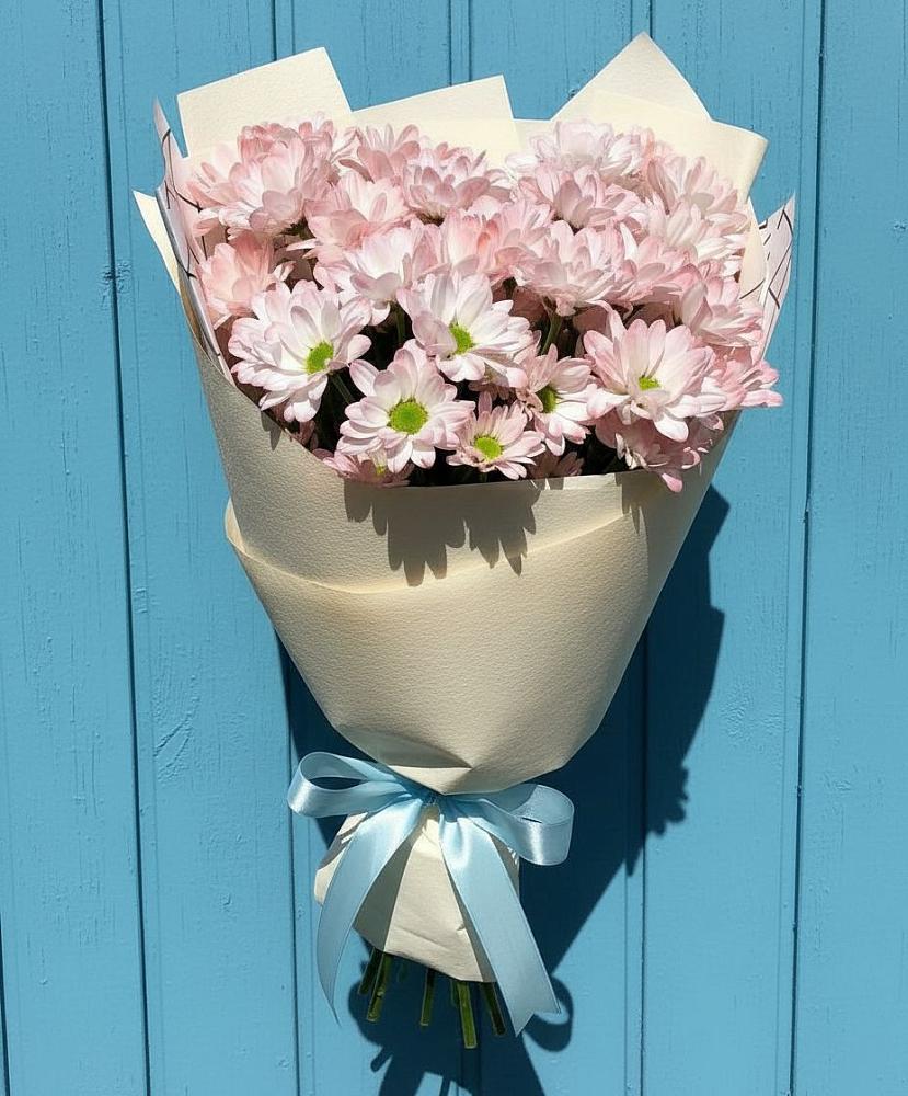 Букет цветов из: Хризантемы в Отрадное