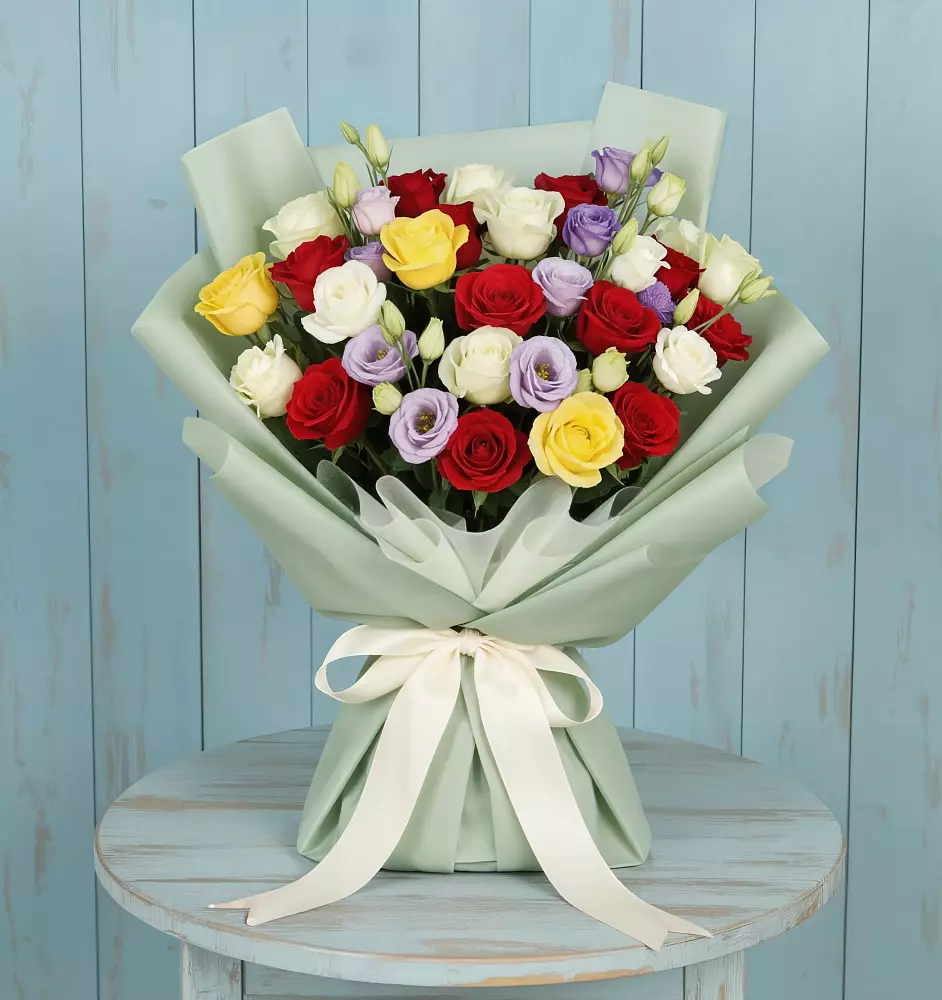 Букет цветов из: Розы в Отрадное