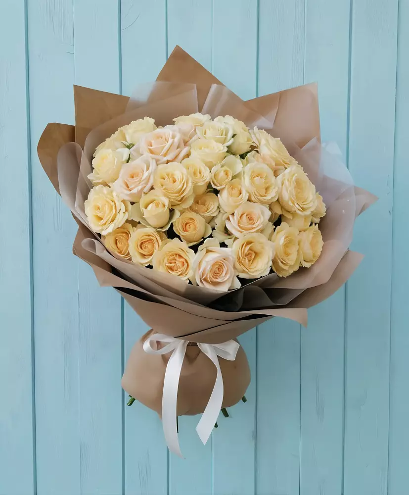 Букет Кремовое облако в Отрадное