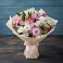 Букет цветов из: Хризантемы, Альстромерии и Розы в Отрадное